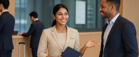 国際的な環境で働ける