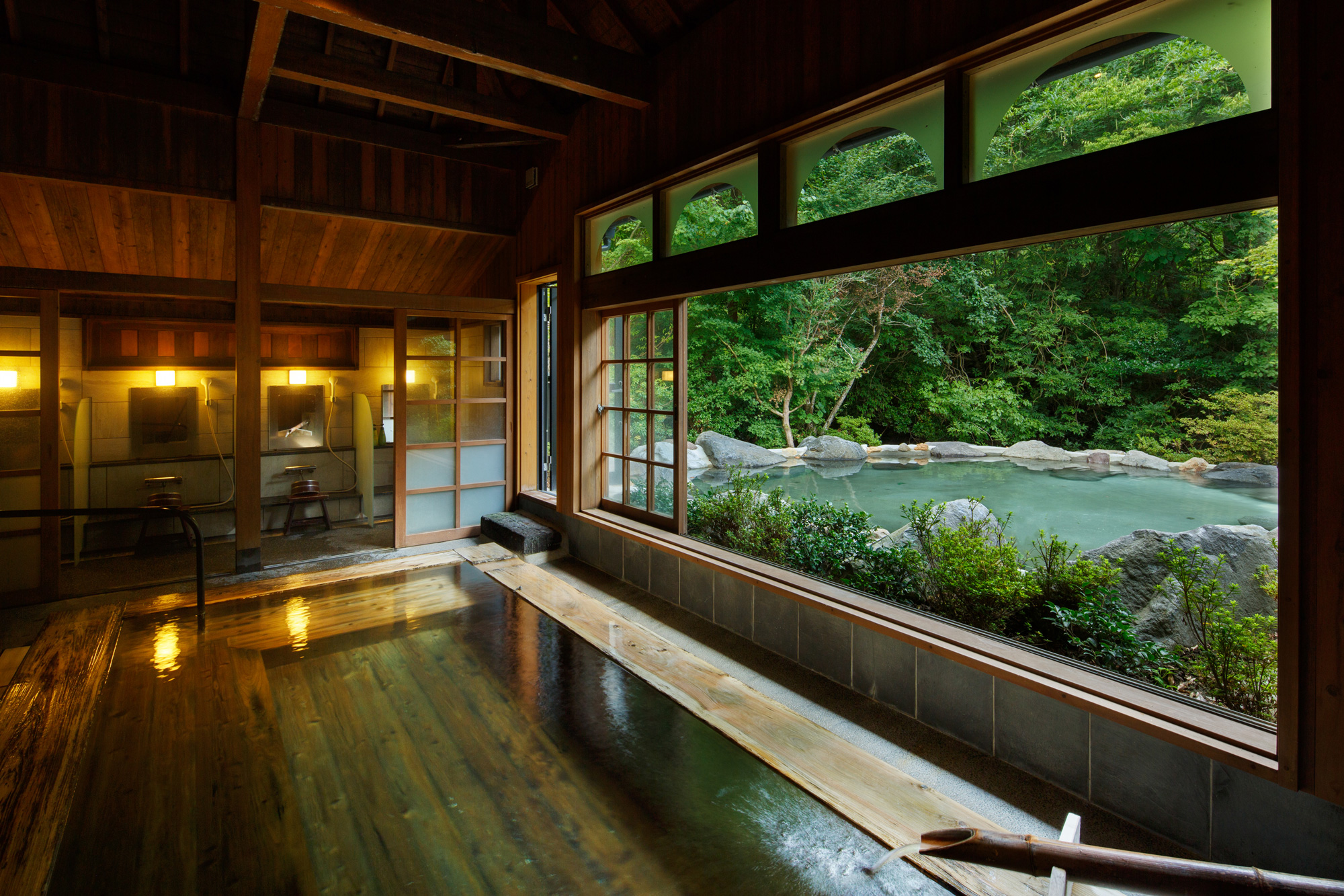 深山山荘入浴施設