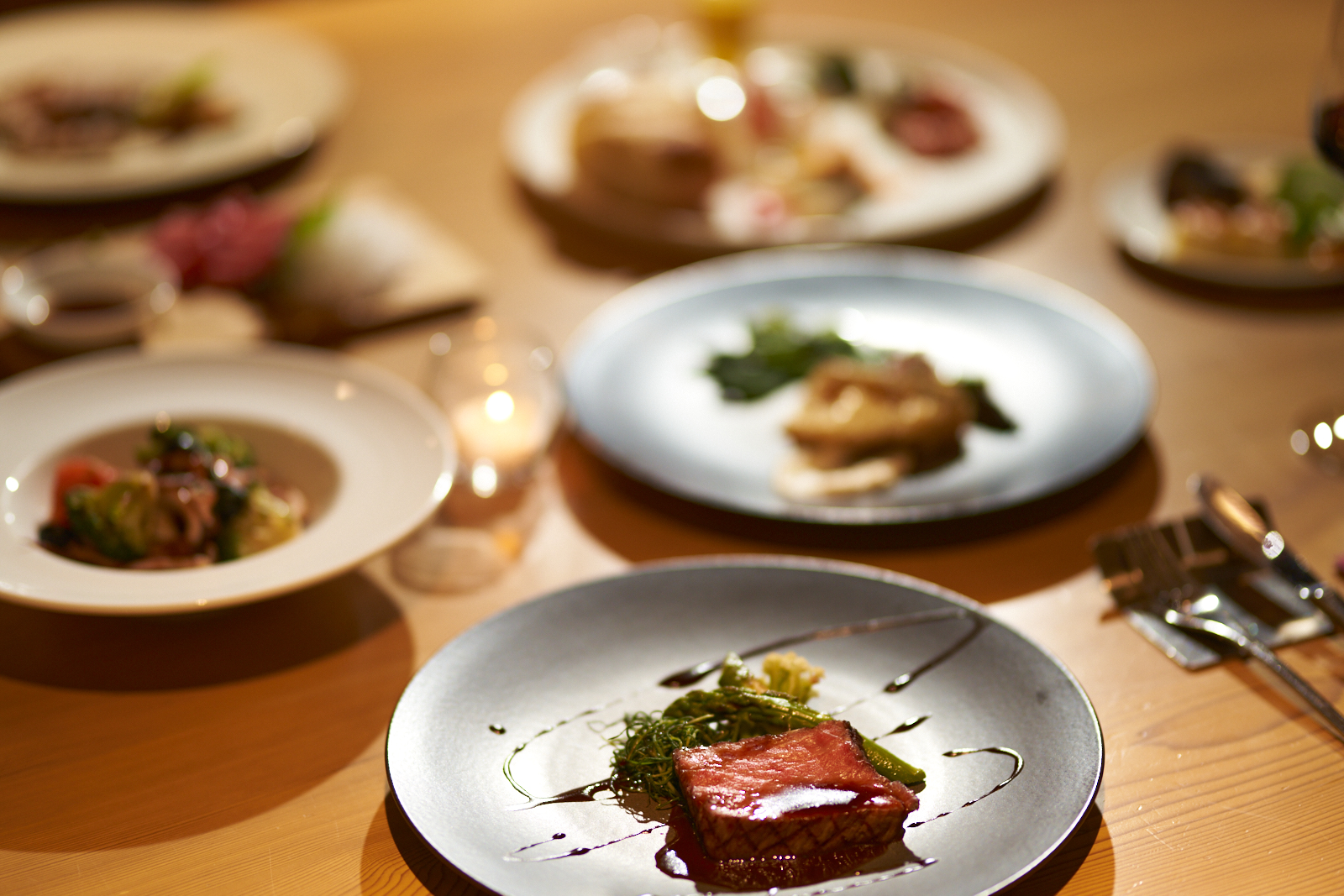 スイデンテラス料理