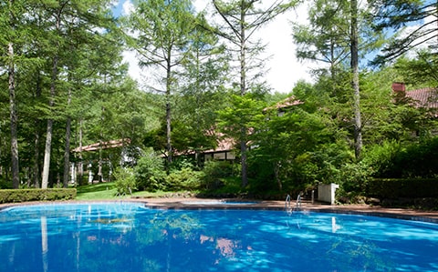 東急ハーヴェストクラブ蓼科(和食調理)_ガーデン