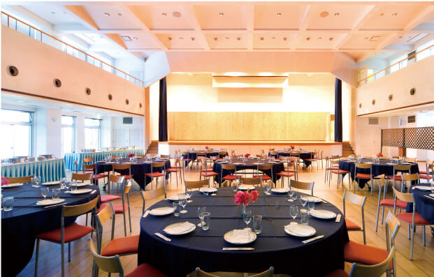 マリンピアザオキナワ館内