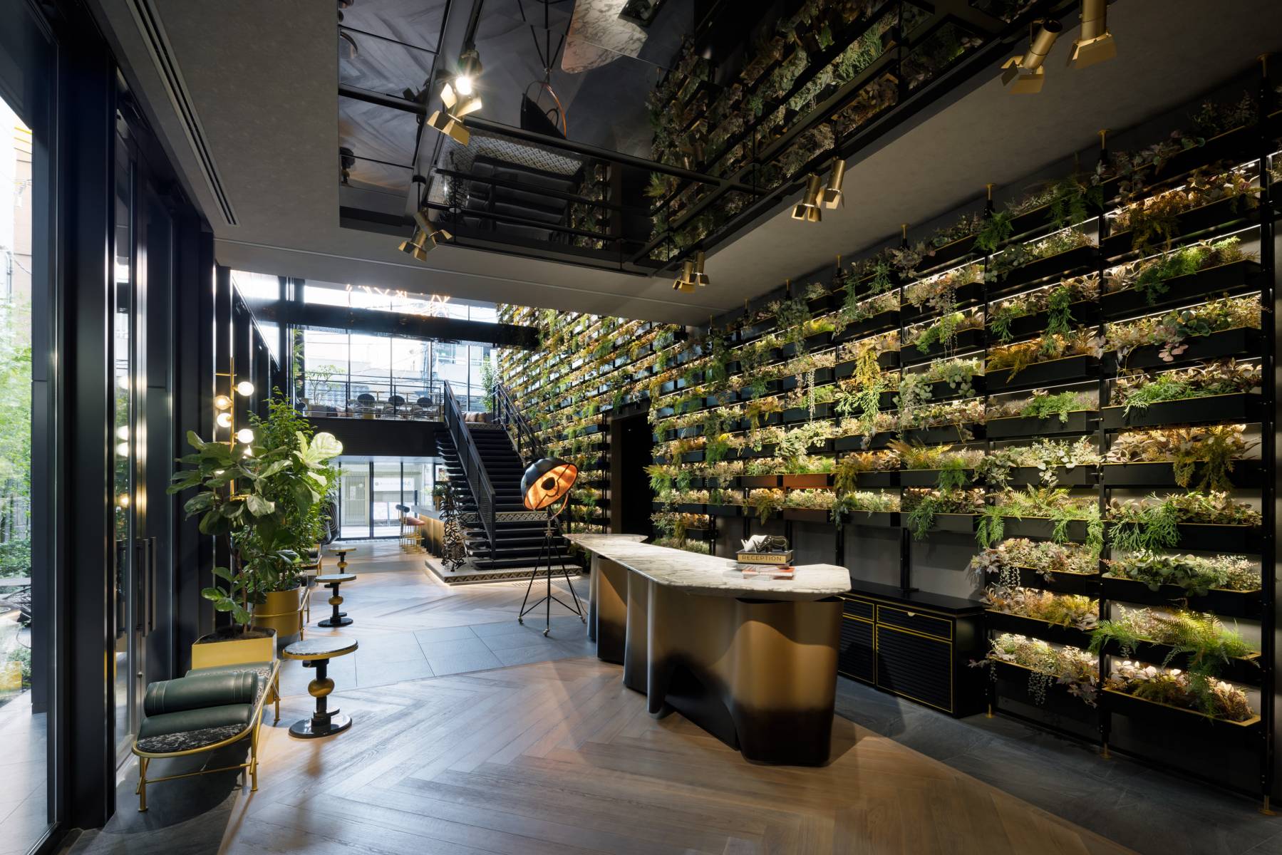 東急ステイメルキュール大阪なんば_館内施設ロビー