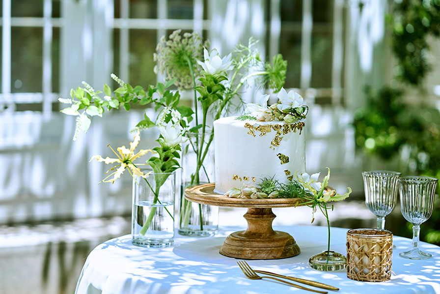 百花籠　ケーキ