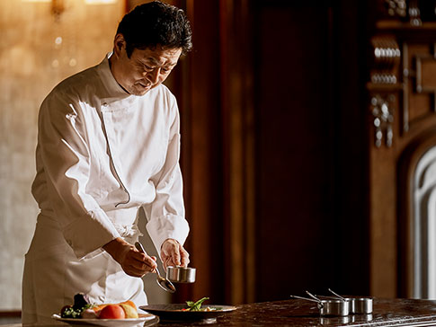 百花籠　料理人